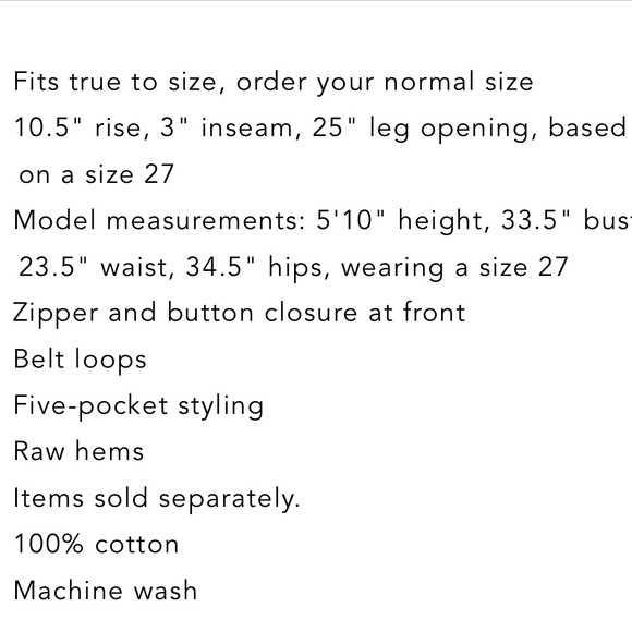 7 for All Mankind Monroe Cutoff shorts - Picture 6 of 7